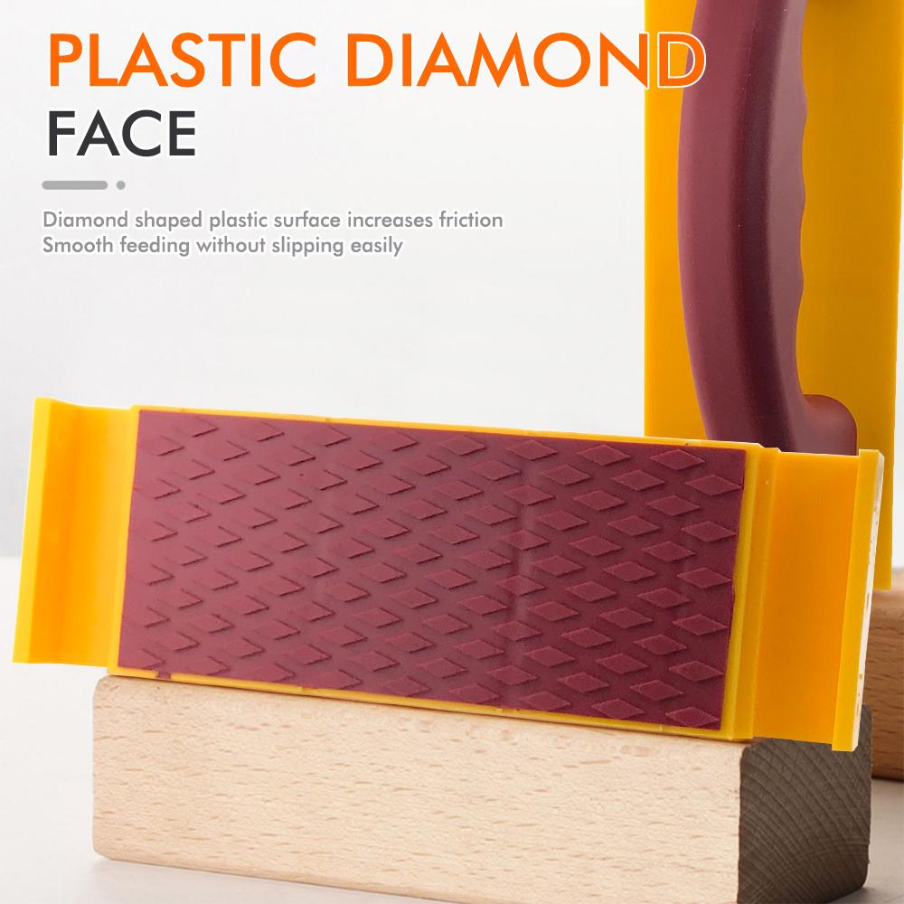 Woodworking Safety Plastic Push Handle Diagonal Style Saw Push Block Sticks for Table Saw - Woodworking Push Block Tools