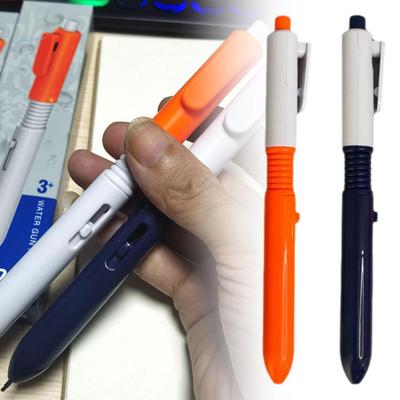 Creative Water-spraying Writing Pen Stress-relieving Pen Interactive Toy Toy Funny Water Novelt F1L4