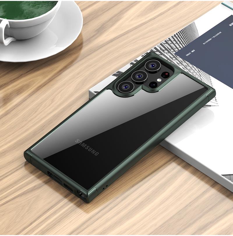 Samsung Galaxy S23/S23 Ultra Schützende Transparente Handyhülle - Sturzsicheres Design
