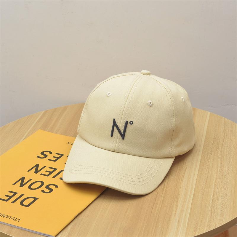 Ins Street Brand N Letter Baseball Cap Street Racket Spring and Summer Versatile Simple Face Cap