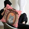 Cute caroon cat portrait photo frame fashion art Cushion Cover Polyester Sofa Cushions Throw Pillows Home Decoration Pillowcover