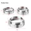 51/53/58 Mm Aluminum Dosing Ring for Delonghi With Magnetic Brewing Bowls Coffee Machine Accessories Espresso Barista Tool