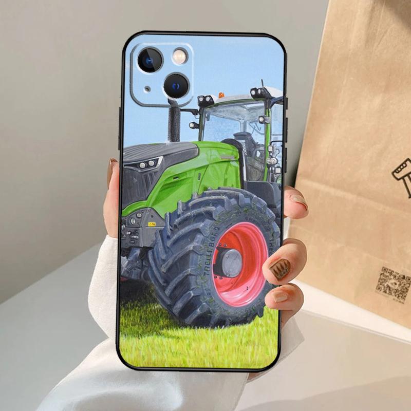 Farm Vehicle Tractor Phone Case For iPhone 17 Air 16 15 14 13 11 12 Pro Max 13 12 Mini 15 16 Plus 16e Cover Coque