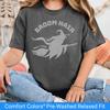 Comfort Colors Funny Halloween Shirt for Women, Broom Hair Dont Care Witch T Shirt, Cute Spooky Season Tee, Halloween Party T, Bad Hair Day