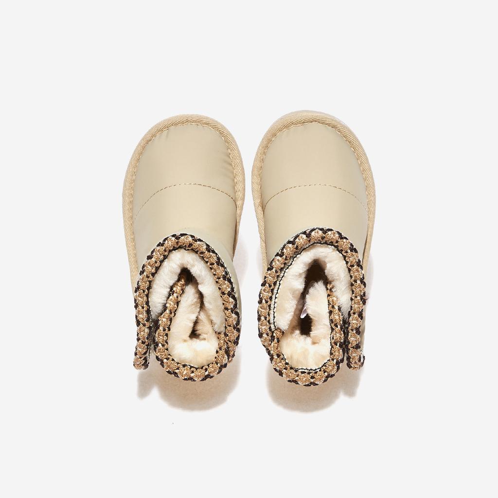 [ABC SELECT] Ethnic Padded Boots [K7115-BEIGE]