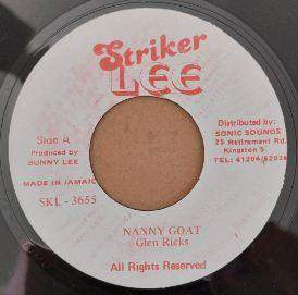 

7inch Record GLEN RICKS - Nanny Goat SKL3655 Striker Lee Jamaica Reggae, Ska & Dub Used