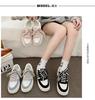 Women's Shoes 2025 New Shoes Summer Ins Tide Niche Board Shoes Casual Platform Wheat Ear White Shoes 2025 Direct Sales