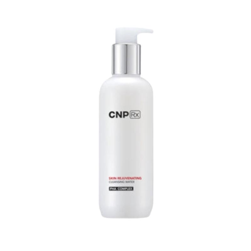 CNP RX Skin Rejuvenating Cleansing Water 300ml – A Gentle Korean Micellar Water for Hydrating & Refreshing Cleanse