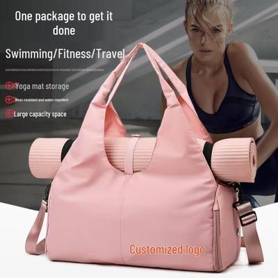 Stylish Large-Capacity Yoga Bag with Shoe Compartment