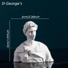 Scultura Moderna Tavolo Mini Ornamento Mitologia Greca Statua in Gesso David Figura in Resina Gesso Disegno Pratica Artigianato Decorazione