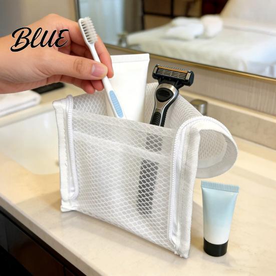 Portable Cosmetic Organizer for Women Standing Toiletry Bag, Waterproof EVA Organizer, Large Capacity Makeup Pouch with Compartments Storage