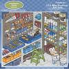 10 Scenes 33 Sheets Miniature Scene Sticker Store Series Shop Scene Sticker Book  Holiday Gifts
