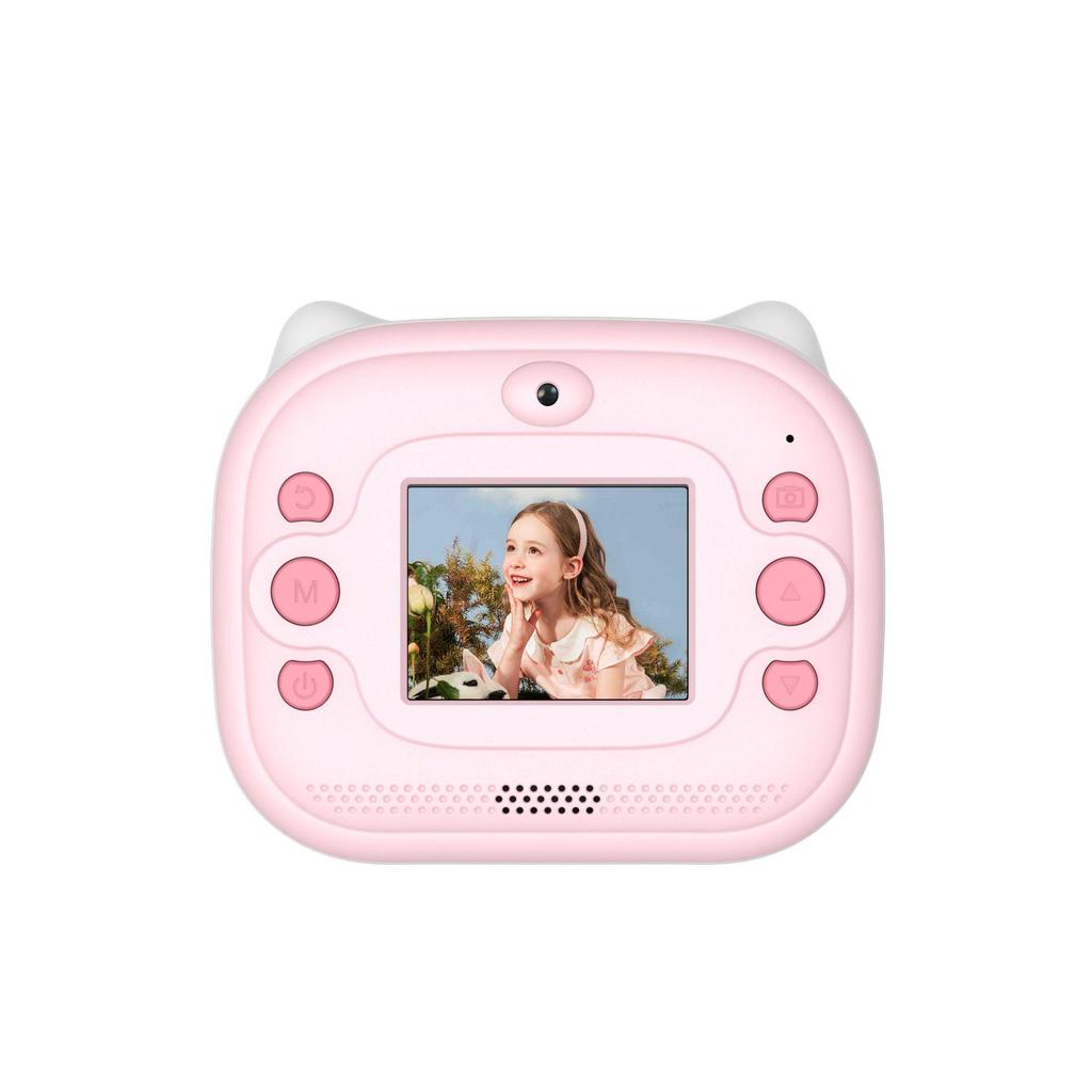 Q9 Kids' Instant Print Camera: HD Photo, Video Recording, One-Click Print, Cartoon Design, Perfect Gift