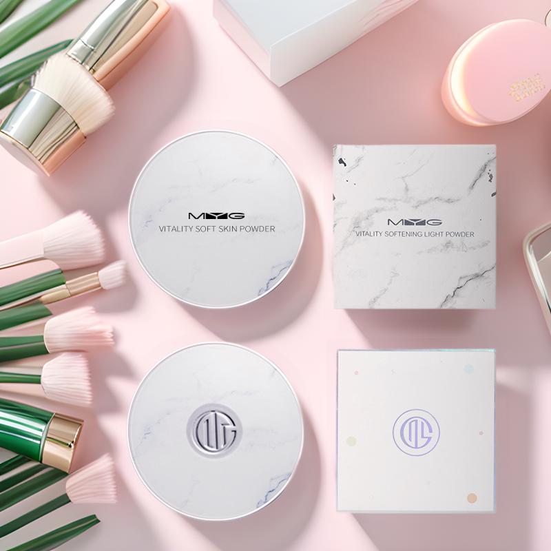 

Meiyan Tang Оживляющая воздушная рассыпчатая пудра: Легкая, Дышащая, Водонепроницаемая, Потостойкая, Долговечная Финишная Пудра. 8g Loose Powder