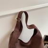 Soft Faux Suede Polyester Hobo Bag – Lightweight & Stylish Shoulder Tote for Women, Perfect for Everyday Use
