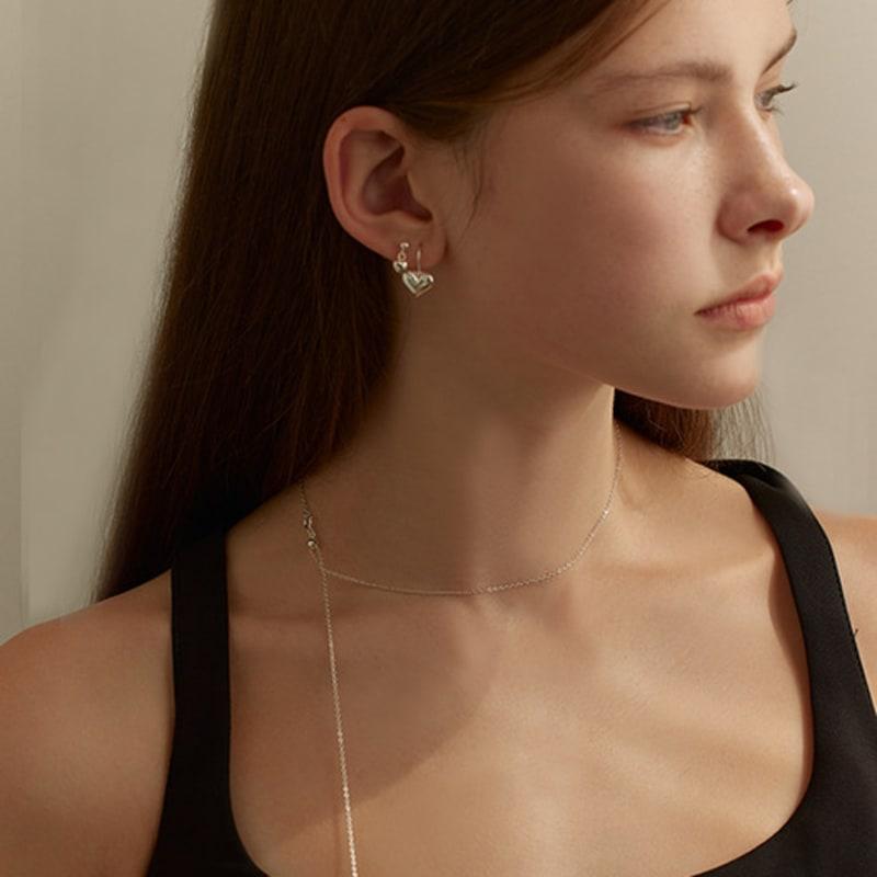 Life [925 silver] Petit drop Piercing