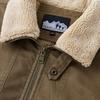 Winter Fashion Turndown Collar Jacket Man Bomber Jacket Mens Windbreaker Thicken Jackets Coat Men's Clothing Casual Jacket