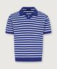 THEKNITCOMPANY (M) Orea Stripe Ribbed Polo Knit 3 Colors (Type B)