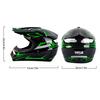 Motorcycle Helmet Full Face Safety Cap Bike Plastic Hard Hat Mountain Bicycle Sunshield Send 3 Pieces Gift