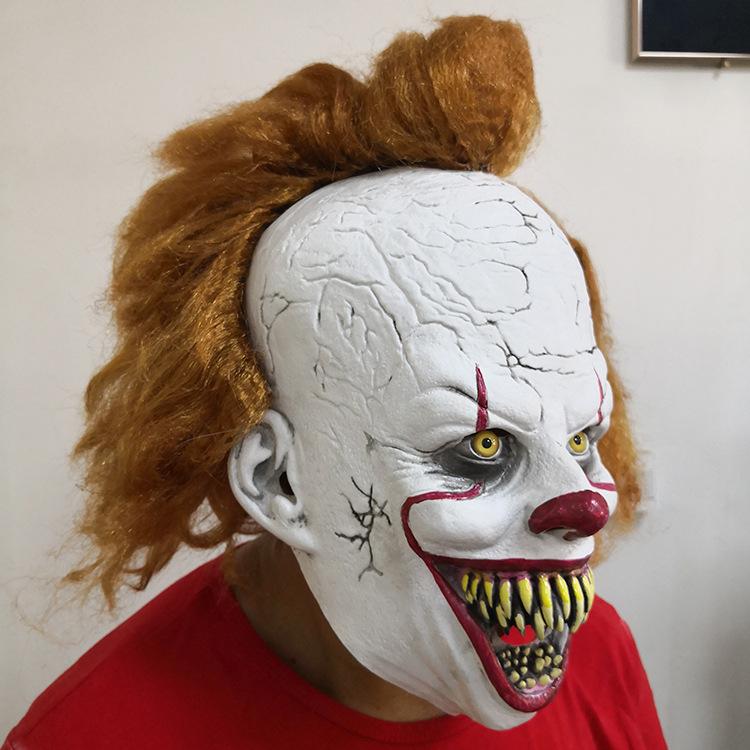 Nieuw Clownsmasker voor Halloween, Grappige Carnavalsfeest Attributen, Latex Masker