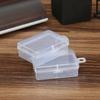 Flip Cover Transparent Storage Box Mini Sewing Storage Box Hair Clips Boxes  Gift Packaging
