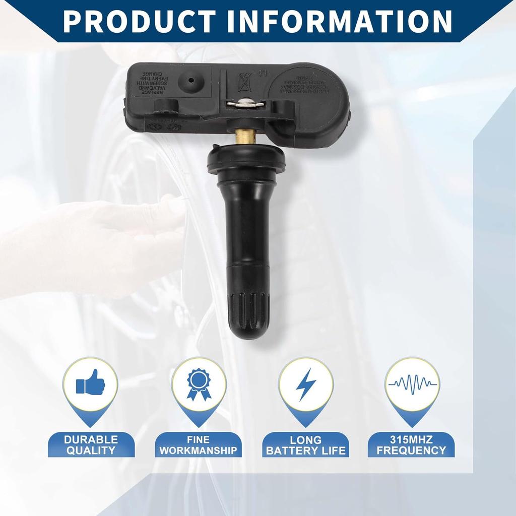 No.9L3Z1A189A/DE8T1A180AA Tire Pressure Sensor for Ford Escape 2009-2019 Tire Pressure Monitoring Sensor 1 Pc