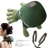 Cordless Neck Massager Deep Tissue 3 Speed 2 Heating Modes Rechargeable Electric Massage Device for Pain Relief Relaxation Gift