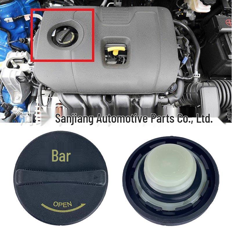 

Compatible Oil Filler Cap for Hyundai Sonata/Kia - Part Numbers: 26510-26620, 26510-26600 Car Craftsman