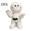Unique Home Accents Resin Mummy Atmosphere Light, Halloween Smiling Statue with Cute Decor Bat Decor, Cartoon Figurine Light for Desktop Ornament Hand