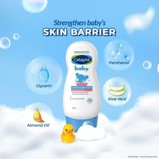 Cetaphil Baby Moisturising Bath & Wash 230 Ml