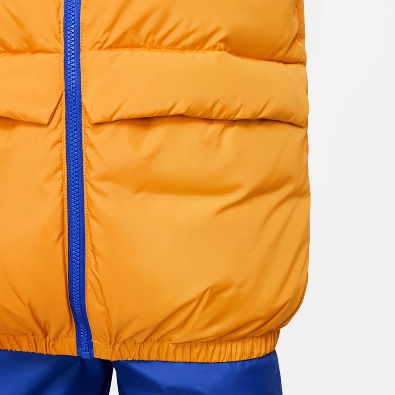 Nike Down Jacket Fashionable Versatile Warm Kids Jackets Ochre DZ9965-752