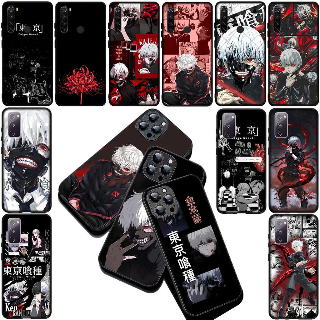 Tokyo Ghoul Ken Kaneki Silicone Cover for Samsung Galaxy S10 Lite S8 S9 Plus A33 A34 A31 70 A71 A72 Note 20 9 8 Coque Phone Case