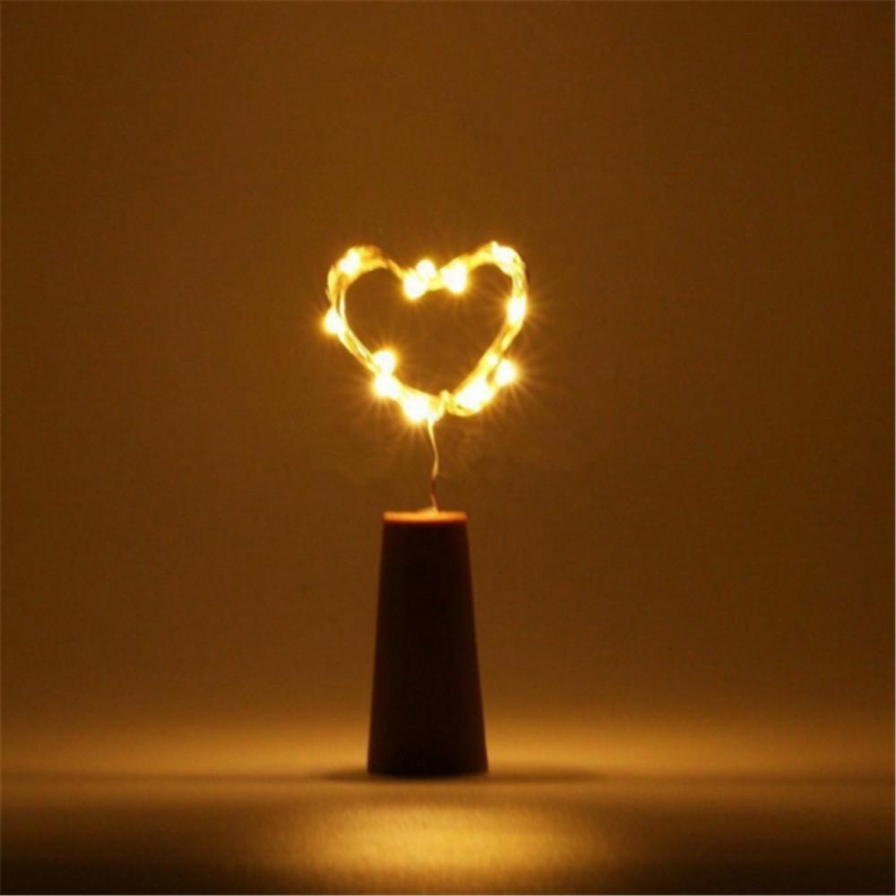 

1M 10 LED Bottle Lights Cork Shape For Wine Bottle String Party