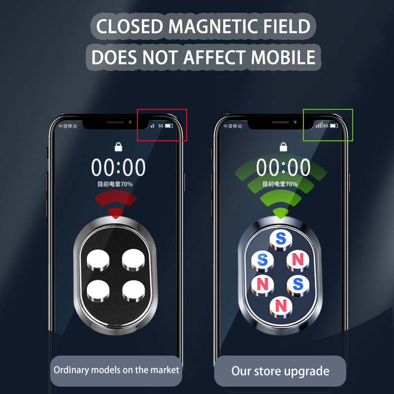 Metal Magnetic attraction Car Phone Mount Holder GPS Holder For Mini Cooper S Works JCW R55 R56 R50 R53 F55 F56 F57 Accessories btrme66