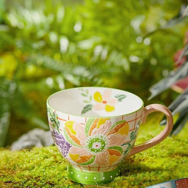 JOYYE Underglaze Hand-Painted Ceramic Mug