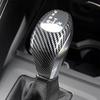 Carbon Fiber ABS Gear Shift Knob Head Cover Trim For BMW X1 F48 2016-