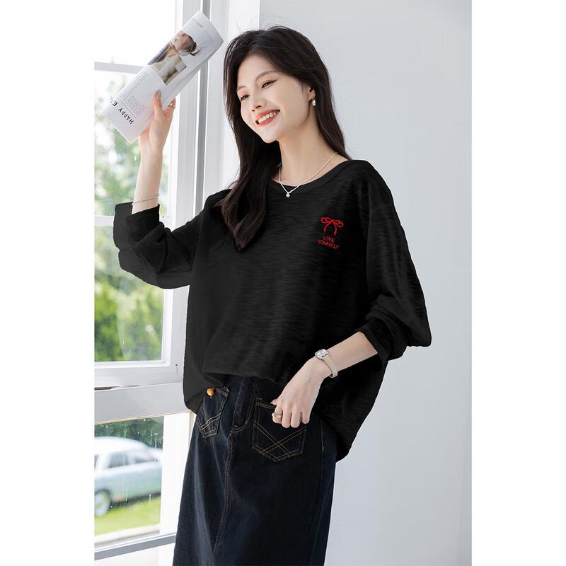 

MOKANA Women s Casual Long Sleeve Knit Top One Size