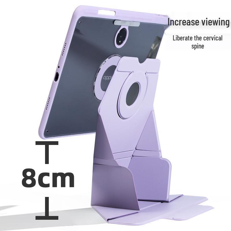 OPPO Pad 4 Pro/Pad 5 & OnePlus 2 Pro Vertical Leather Case with Folding Support