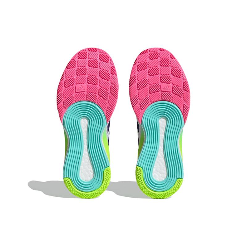 Adidas Crazyflight Mid White Purple Aqua Women's Sneakers HP3337