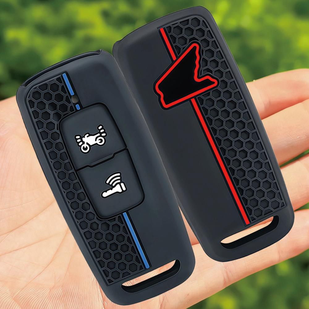 Silicone Remote Key Cover Shell Key Case Protector For Honda ADV 150 PCX 125 Switch ADV Wrench 350 PCX160 VISION SH350