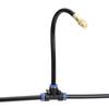 16FT Drip Irrigation System, Garden Irrigation Kit with 5pcs Nozzles, Automatic Atomizing Watering Sprinkler System for