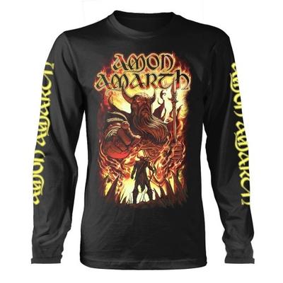 Camiseta de manga comprida unissex Amon Amarth adulto Oden Wants You