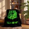 Atletico Nacional Individuelle Flanelldecken Weich Warm Gemütlich Überwürfe für Wohnkultur Feiertagsgeschenke