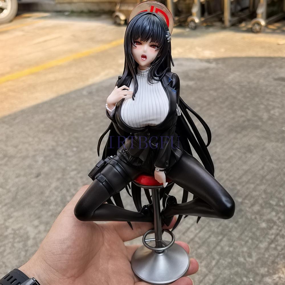 25cm Blue Archive Tsukatsuki Rio 1/7 Girls Toys Chinese Anime Figures PVC Action Figure Toy Game Collectible Model Doll