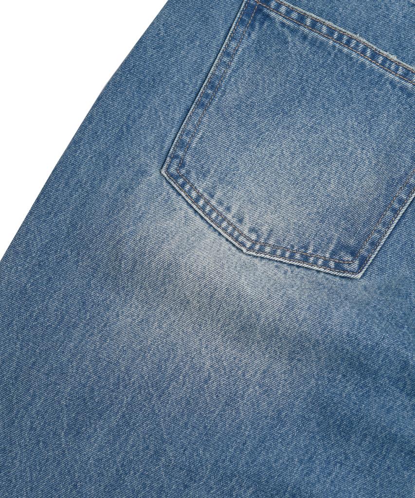 YALE Women'S Straight Denim Pants_Blue