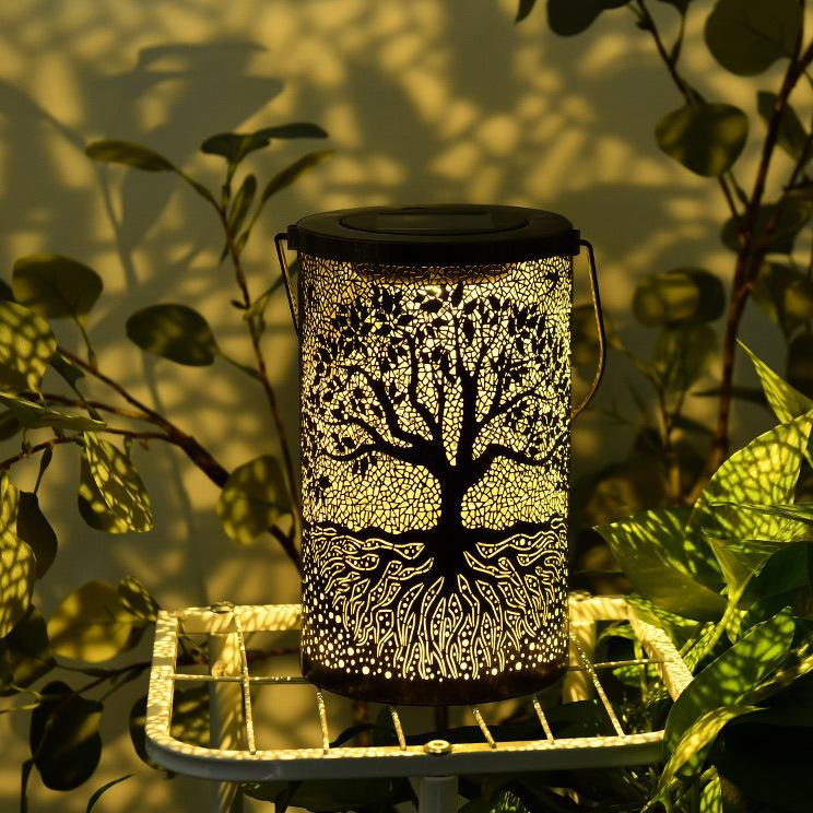 Solar lights outdoor garden courtyard lights shadow atmosphere lights decorative lights