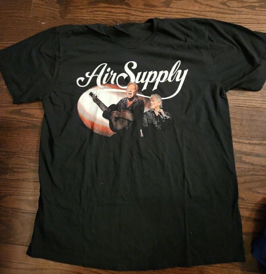 The Whole Things Started Air Supply Shirt Classic Black Unisex S-5XL E1