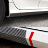 3x100cm Universal Carbon Fiber Pattern Side Skirts Anti-Scratch Anti-Scratch Side Skirts Edge Guards Protector for Car