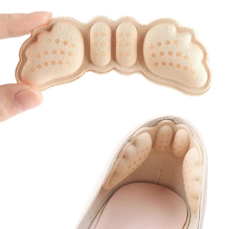 5Pairs Insoles For Shoes Patch Heel Pads For Sport Shoes Adjustable Size Feet Pad Insole Heel Protector Back Sticker Shoe Pad