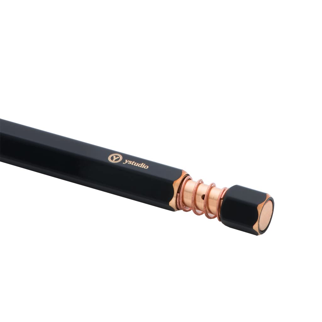 ystudio Brushing Ballpoint Pen Black Y-studio/Y-Studio YS-STAT-09